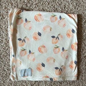 Copper Pearl Peach Print Nursing and Baby Cover